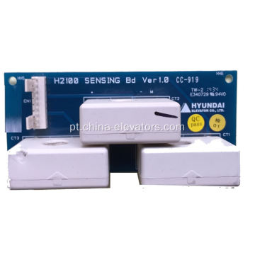 PCB Assy H2100 Sensing BD Ver1.0 CC-919 para elevadores da Hyundai